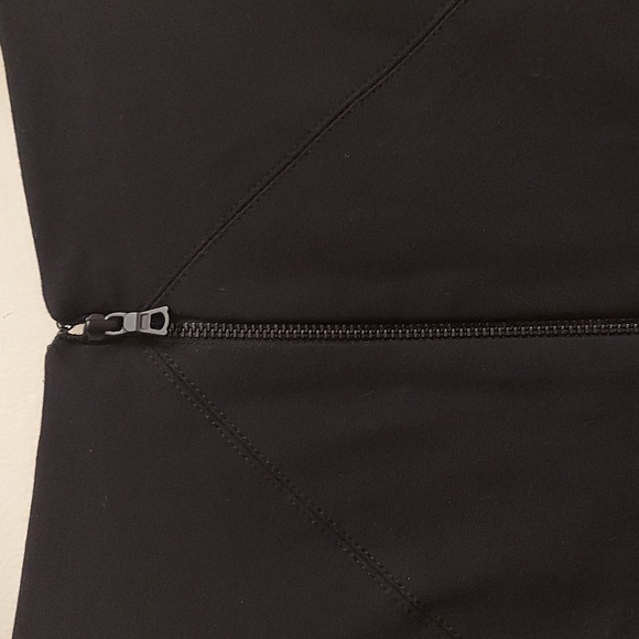 ALICE + OLIVIA Employed Black Fit and Flare Long Sleeve Bateau Neckline … - Picture 6 of 11